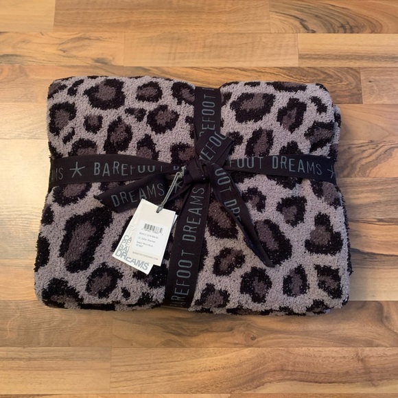 ✨2 X Host Pick✨New Barefoot Dreams CozyChic Safari Throw Blanket - Picture 5 of 7